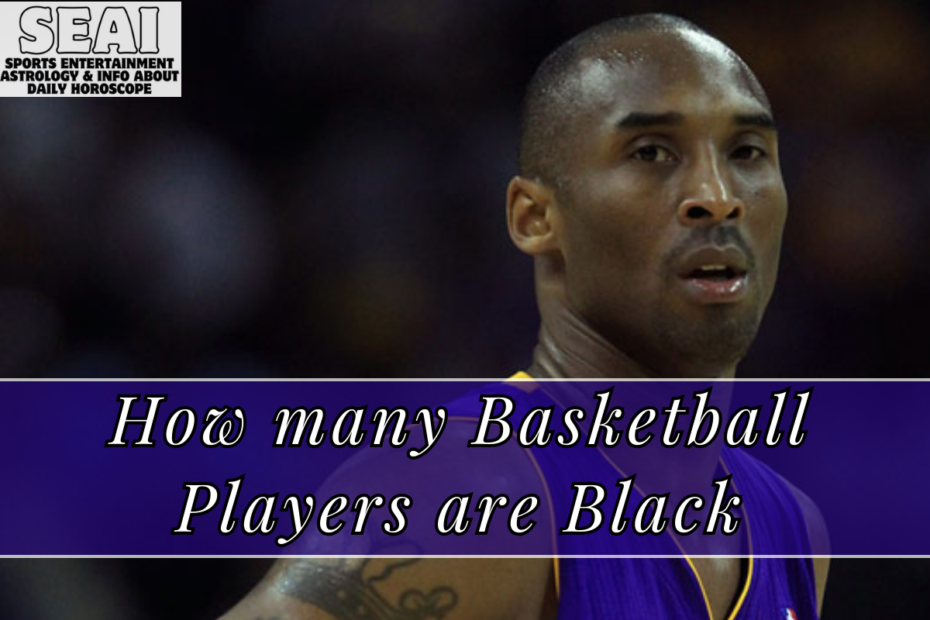 How many Basketball Players are Black