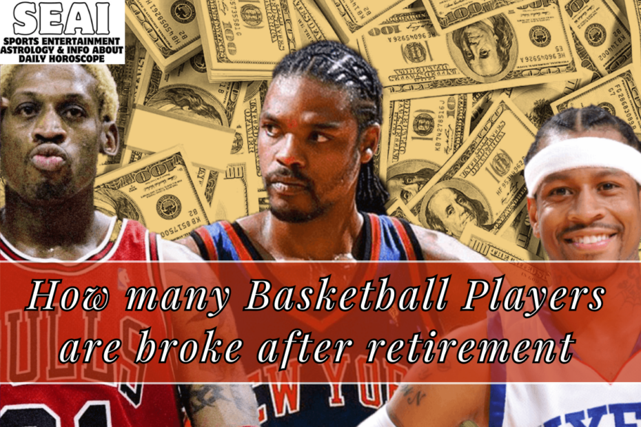 How many Basketball Players are broke after retirement