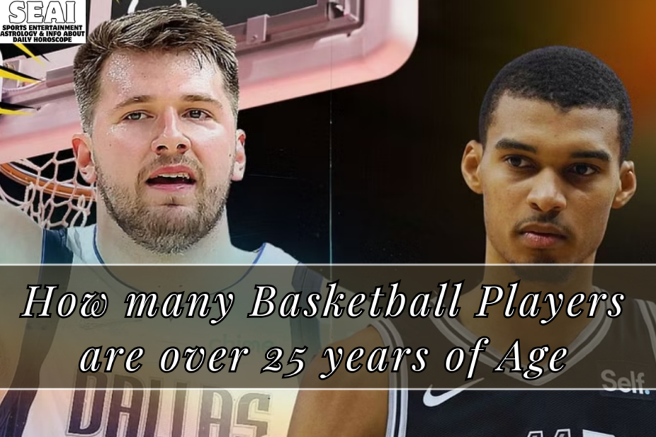 How many Basketball Players are over 25 years of Age