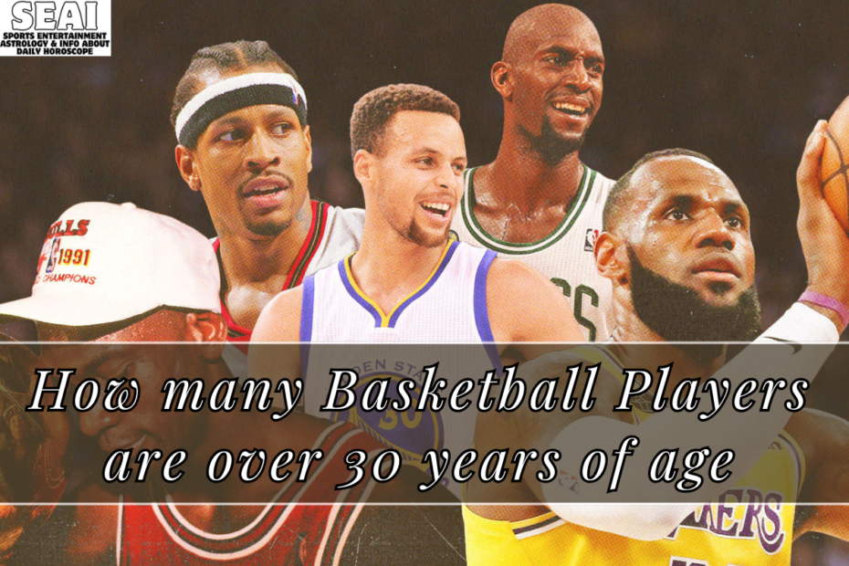 How many Basketball Players are over 30 years of age