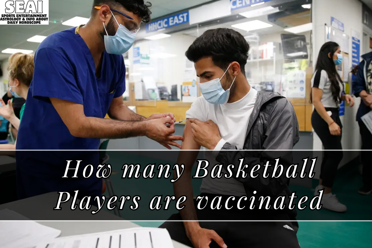 How many Basketball Players are vaccinated