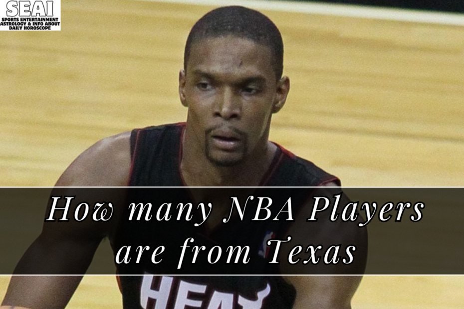 How many NBA Players are from Texas
