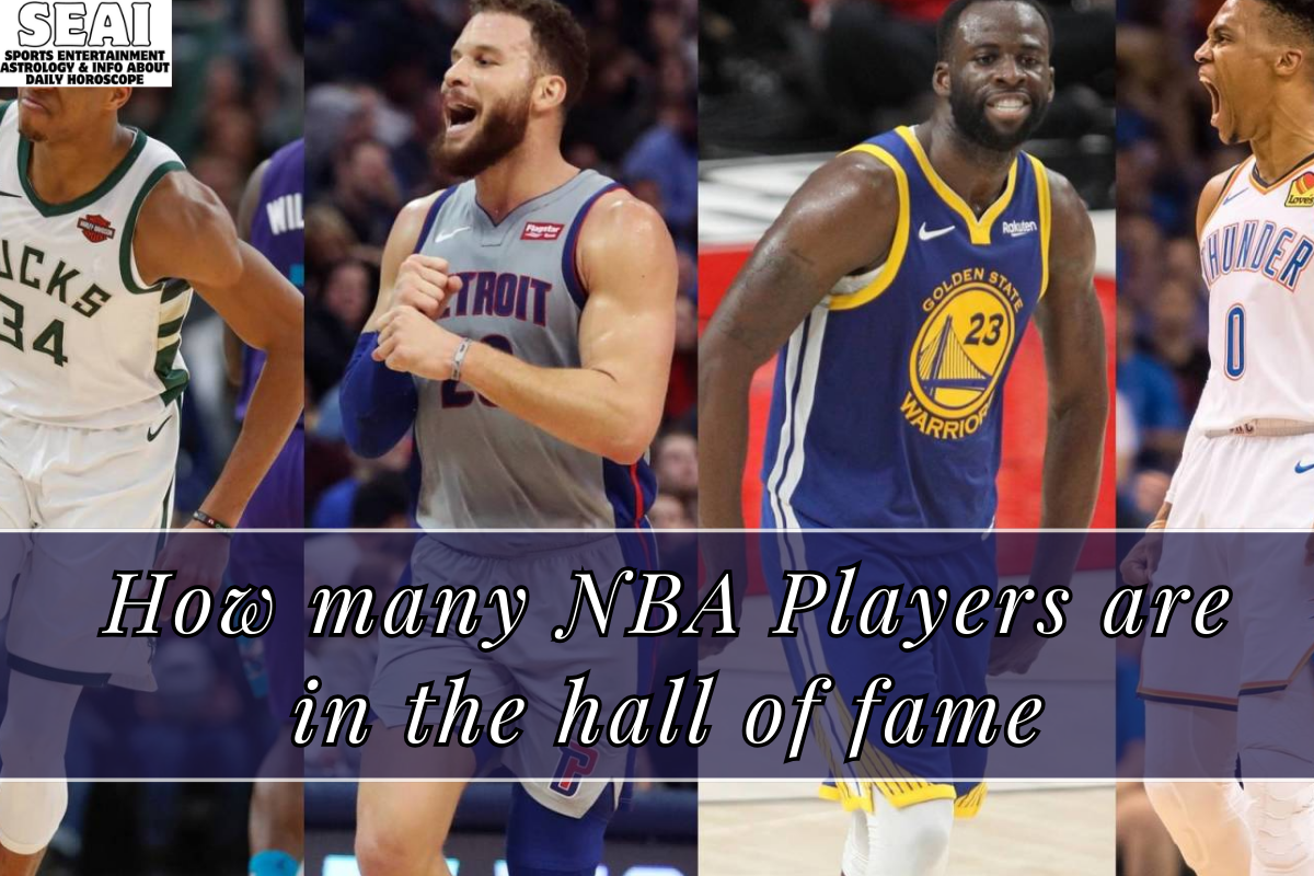 How many NBA Players are in the hall of fame