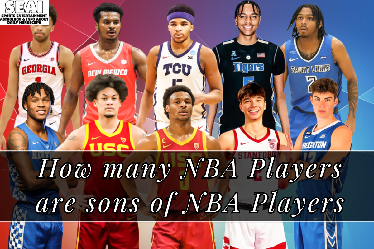 How many NBA Players are sons of NBA Players