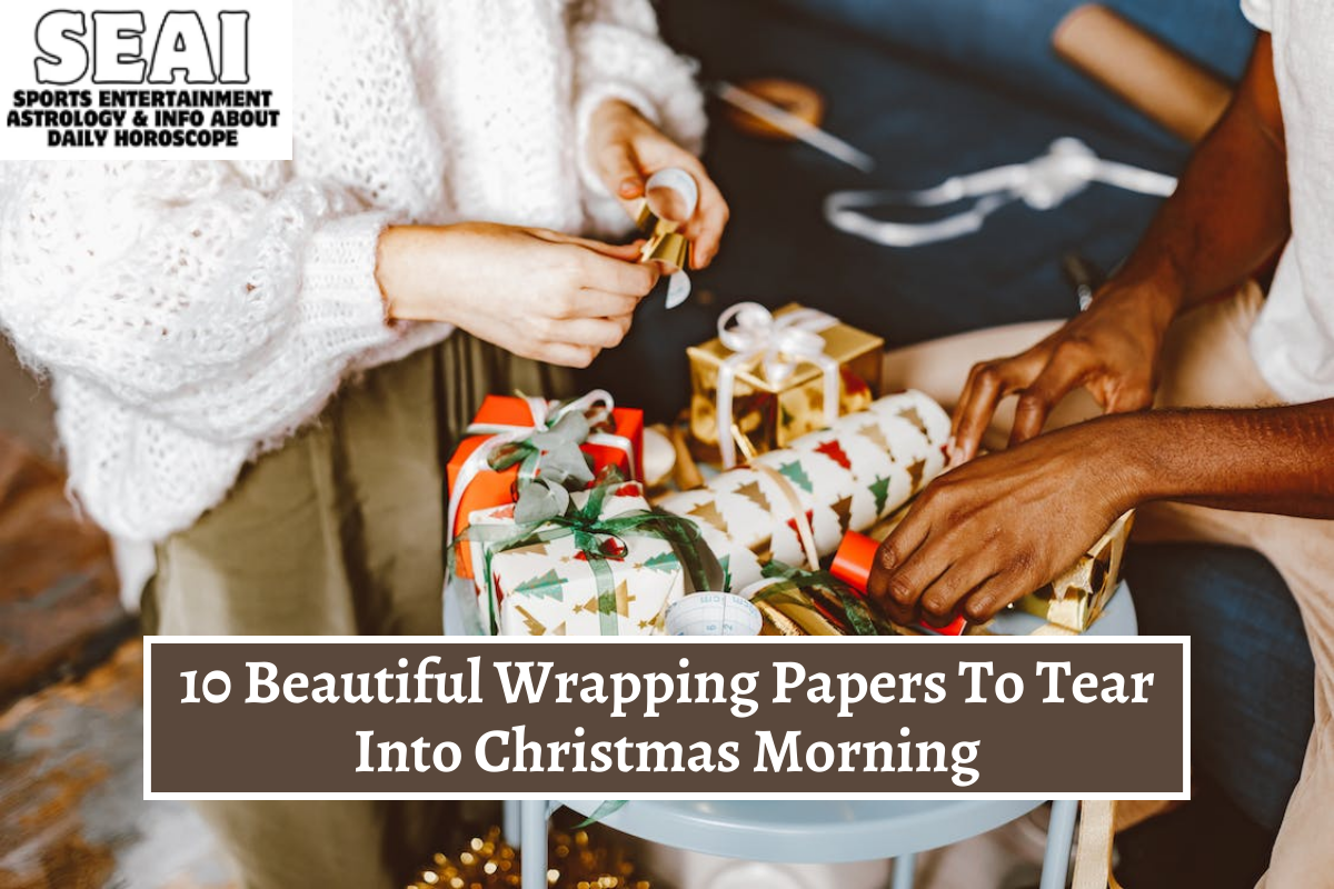 10 Beautiful Wrapping Papers To Tear Into Christmas Morning