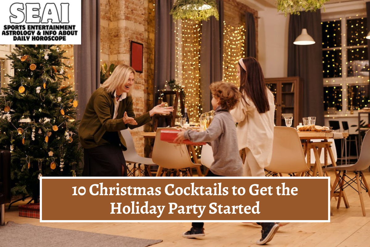 10 Christmas Cocktails to Get the Holiday Party Started