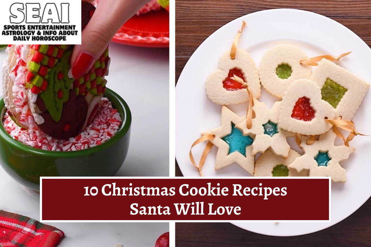 10 Christmas Cookie Recipes Santa Will Love