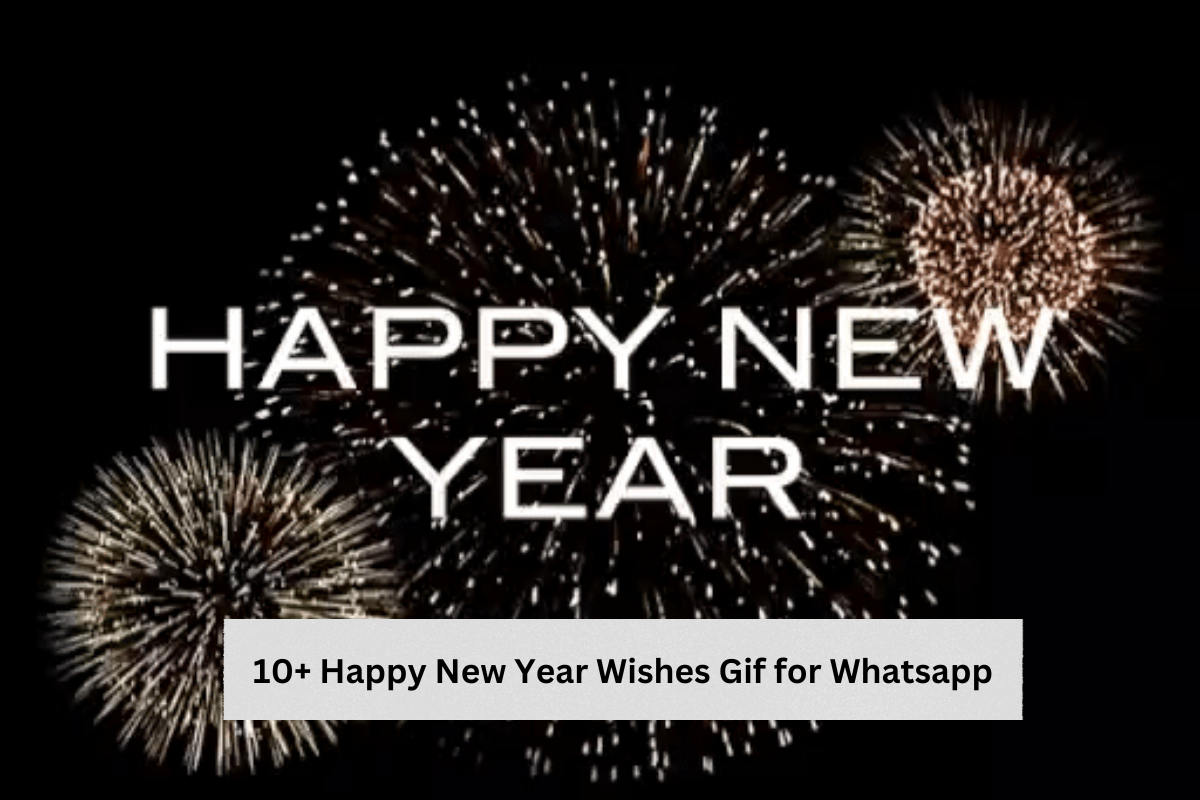 10+ Happy New Year Wishes Gif for Whatsapp