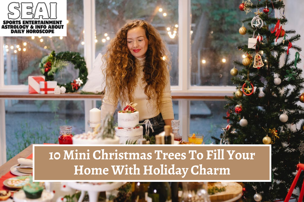 10 Mini Christmas Trees To Fill Your Home With Holiday Charm