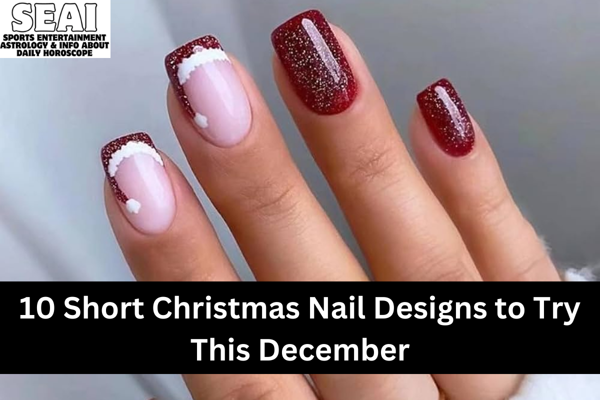 10 Short Christmas Nail Designs to Try This December