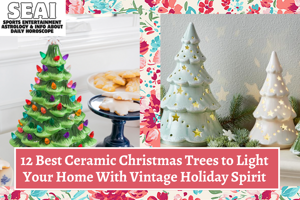 12 Best Ceramic Christmas Trees to Light Your Home With Vintage Holiday Spirit