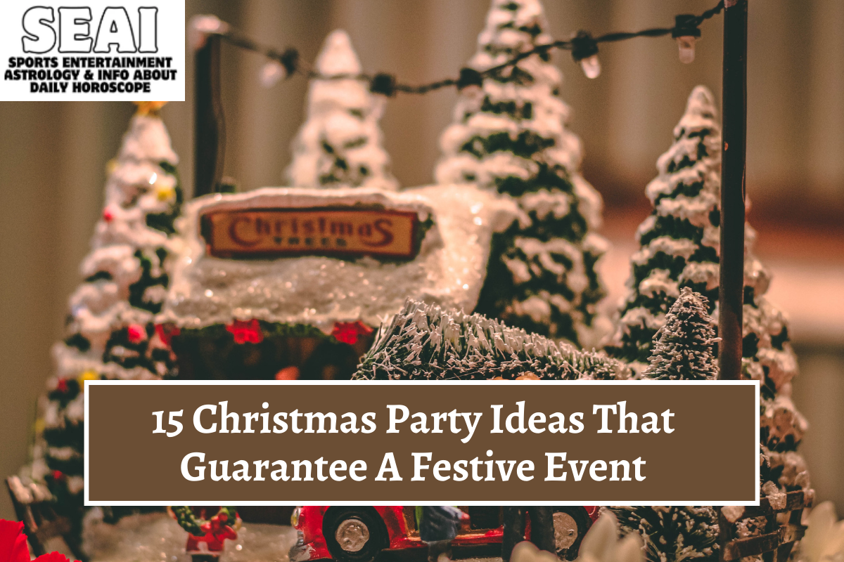 15 Christmas Party Ideas That Guarantee A Festive Event