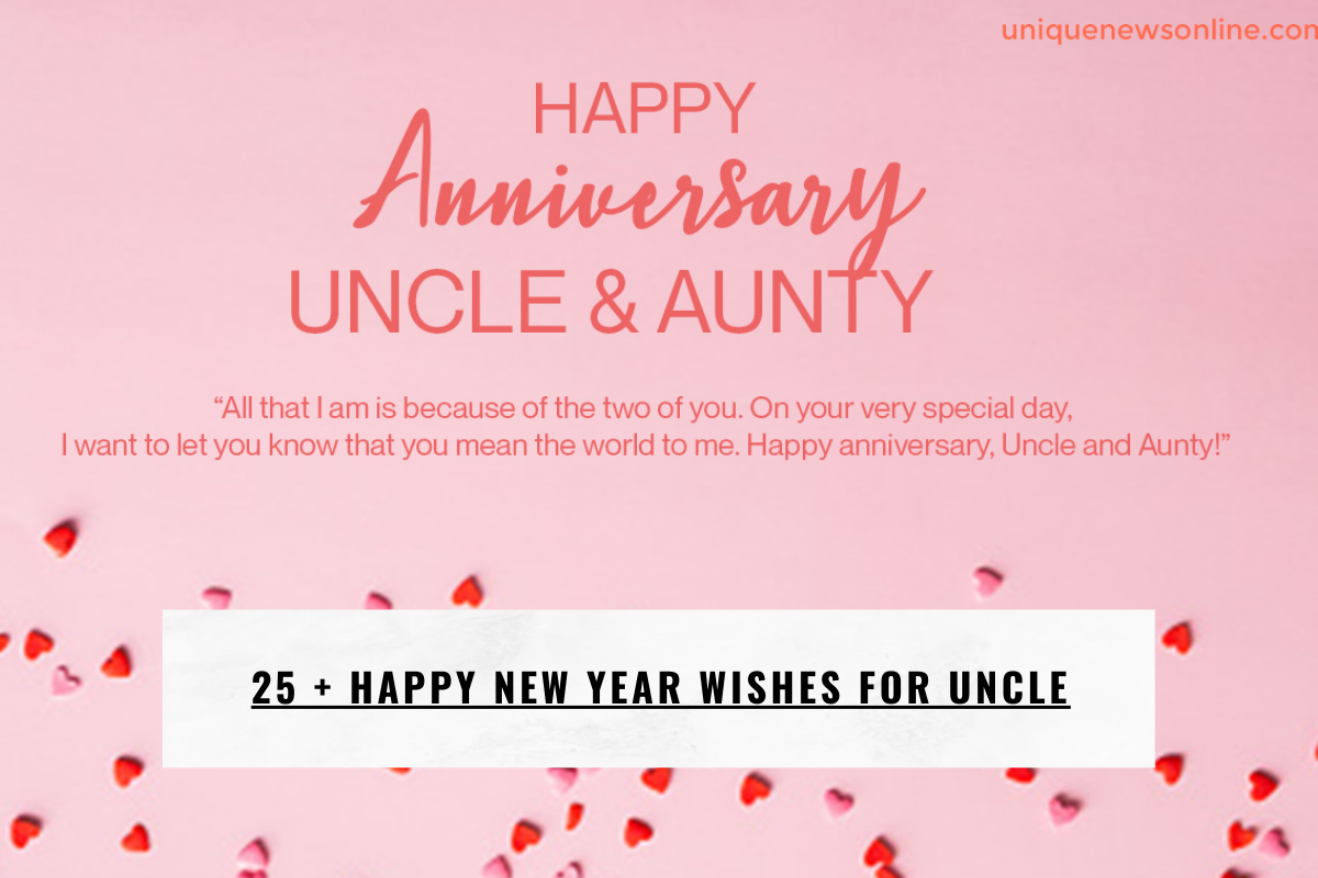 25 + Happy New year wishes for Uncle
