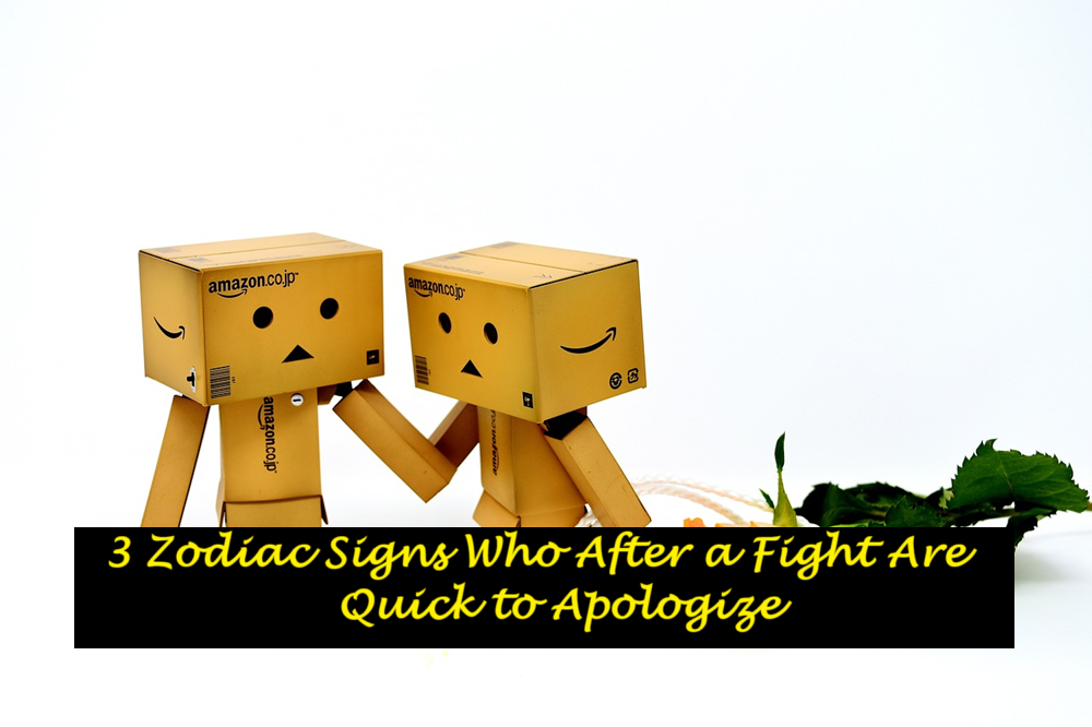 3 Zodiac Signs Who After a Fight Are Quick to Apologize