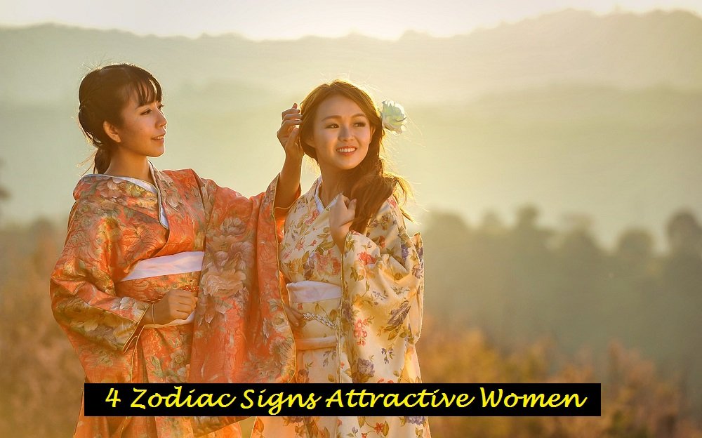 4 Zodiac Signs Attractive Women