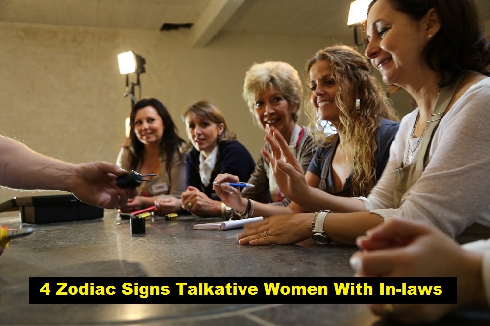 4 Zodiac Signs Talkative Women With In-laws