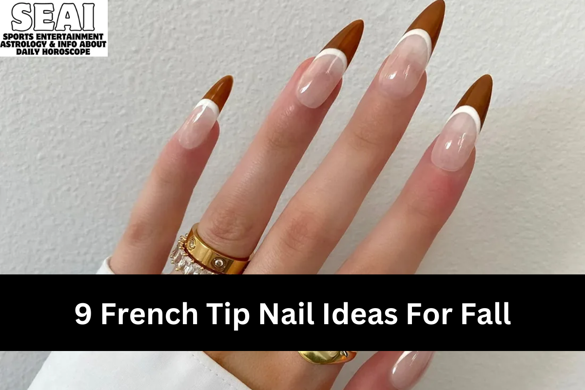 9 French Tip Nail Ideas For Fall