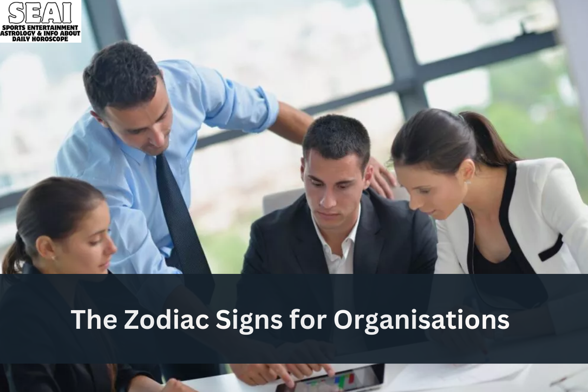 The Zodiac Signs for Organisations