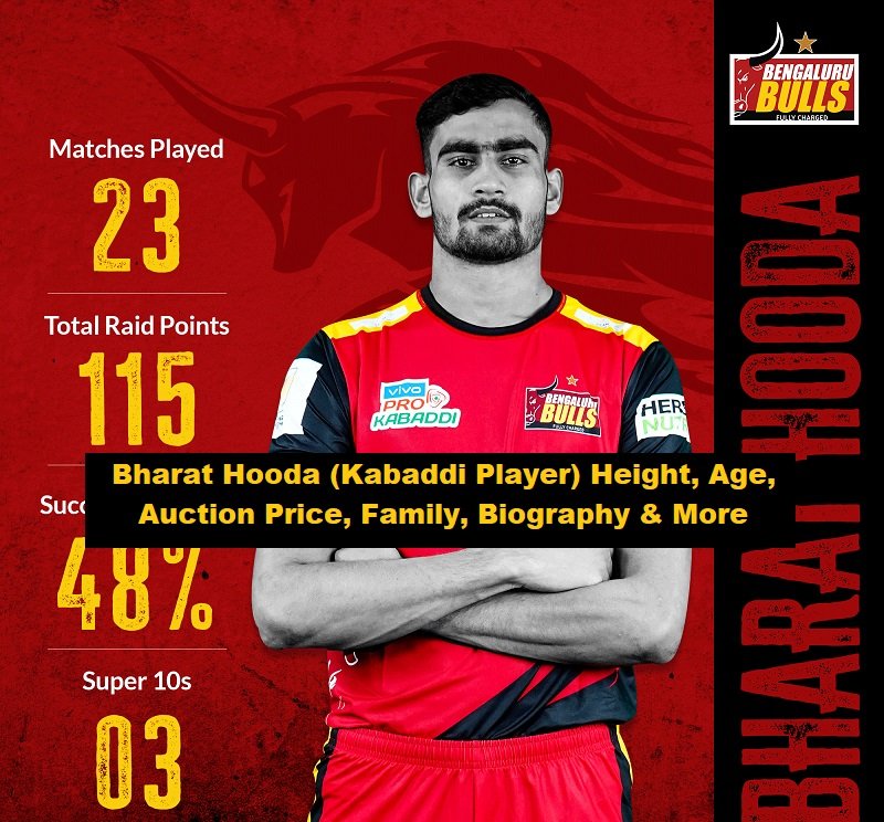 Bharat Hooda (Kabaddi Player) Height, Age, Auction Price, Family, Biography & More