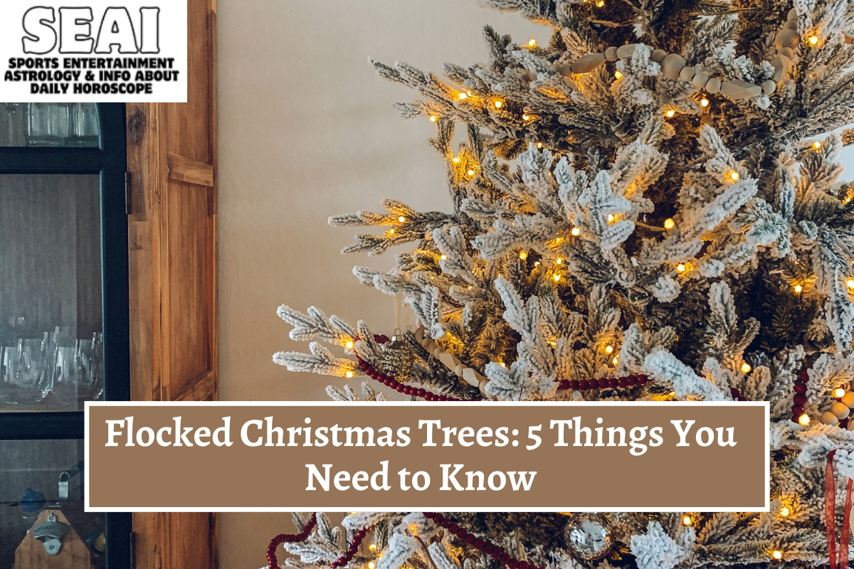 Flocked Christmas Trees: 5 Things You Need to Know