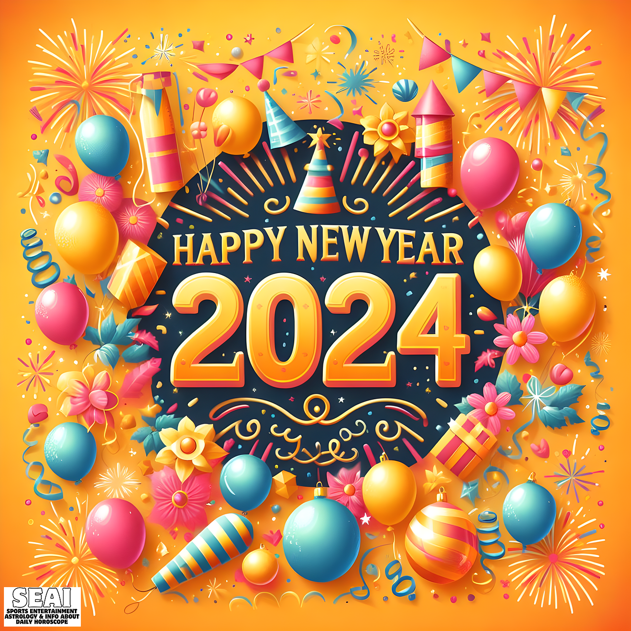 Happy New Year wishes wallpapers images 2024 download