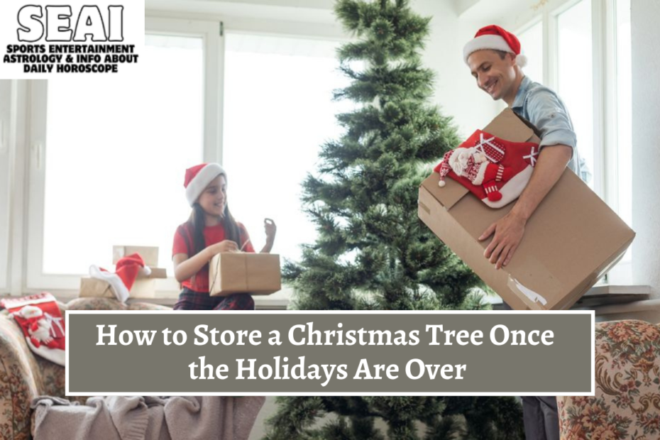How to Store a Christmas Tree Once the Holidays Are Over