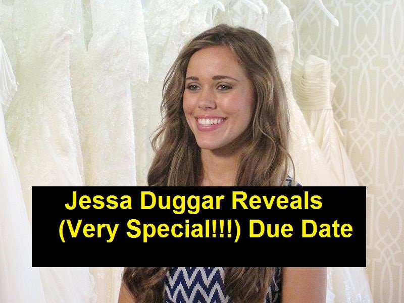 Jessa Duggar Reveals (Very Special!!!) Due Date