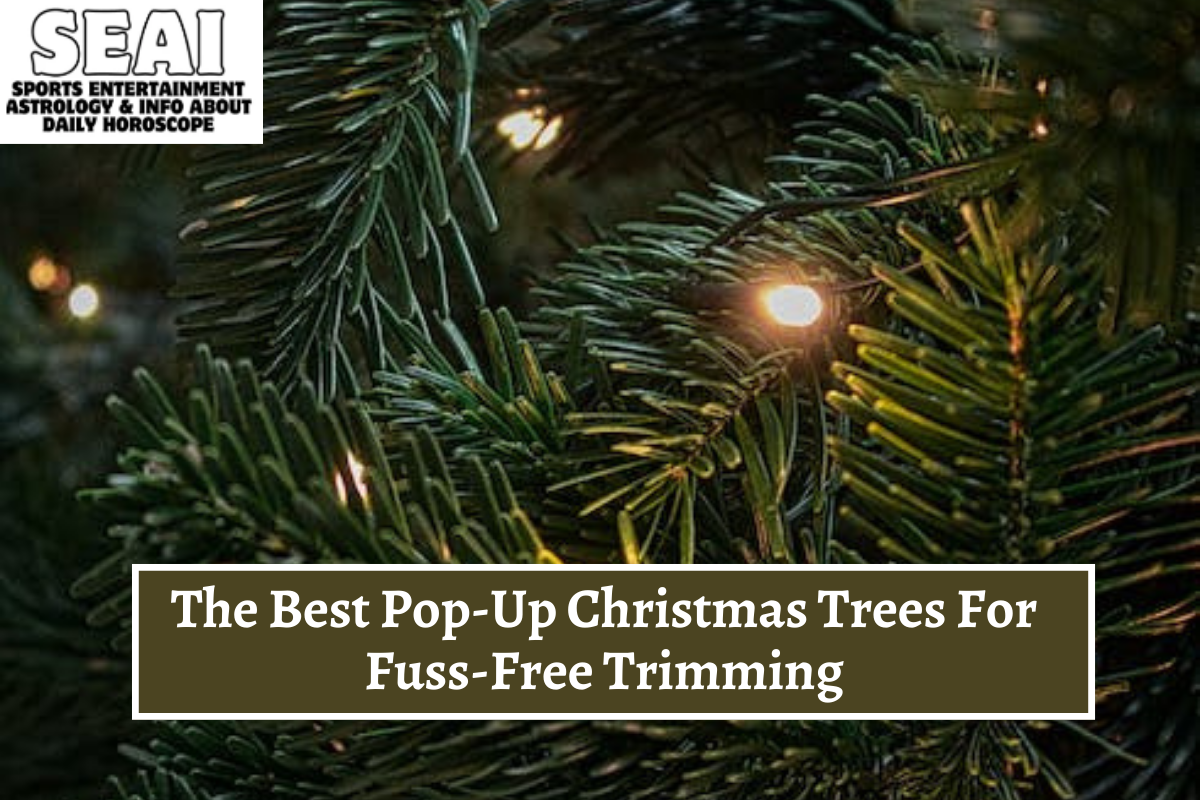 The Best Pop-Up Christmas Trees For Fuss-Free Trimming