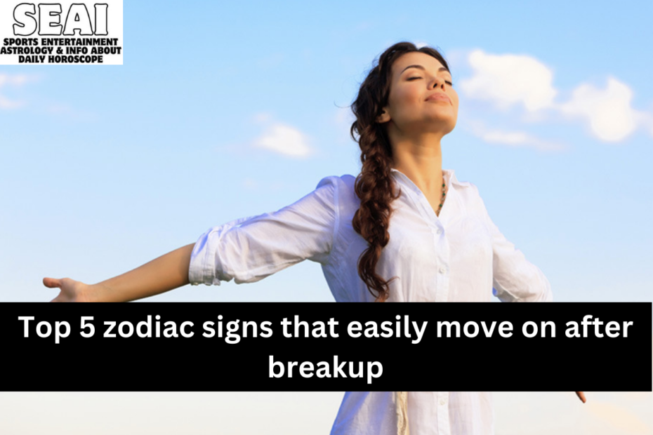 Top 5 zodiac signs that easily move on after breakup