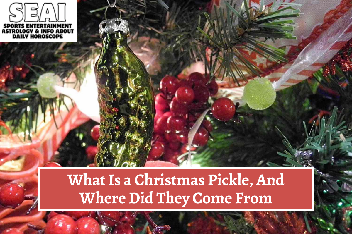 What Is a Christmas Pickle, And Where Did They Come From