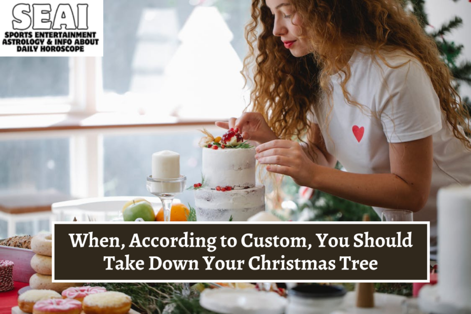 When, According to Custom, You Should Take Down Your Christmas Tree 