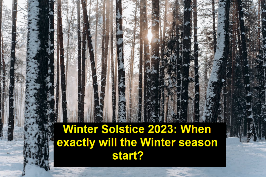 Winter Solstice 2023: When exactly will the Winter season start?