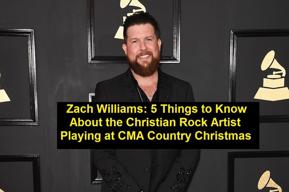 Zach Williams: 5 Things to Know About the Christian Rock Artist Playing at CMA Country Christmas