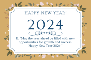 20+ Happy New Year Wishes and Images 2024