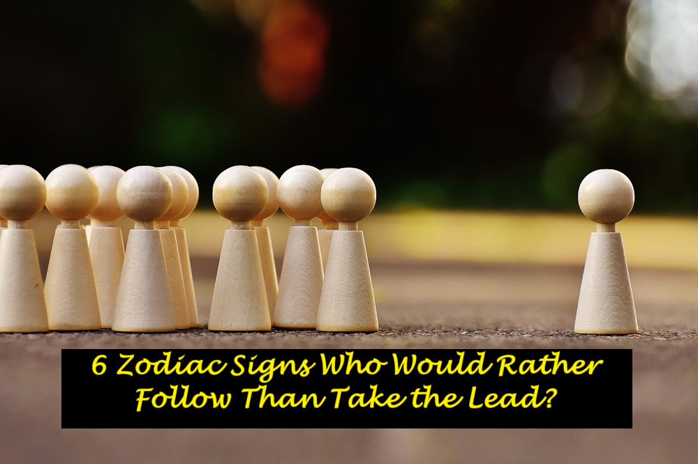6 Zodiac Signs Who Would Rather Follow Than Take the Lead?