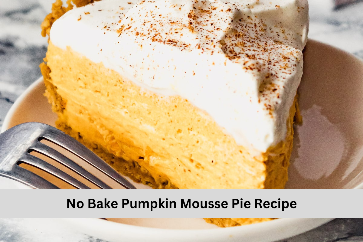 No Bake Pumpkin Mousse Pie Recipe
