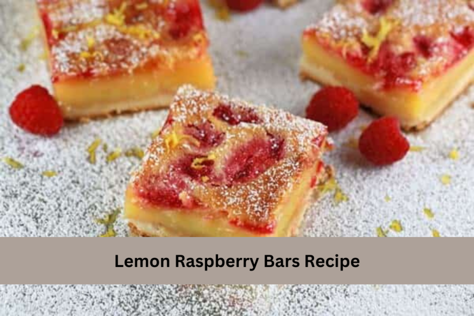 Lemon Raspberry Bars Recipe