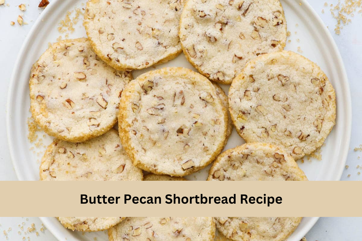 Butter Pecan Shortbread Recipe